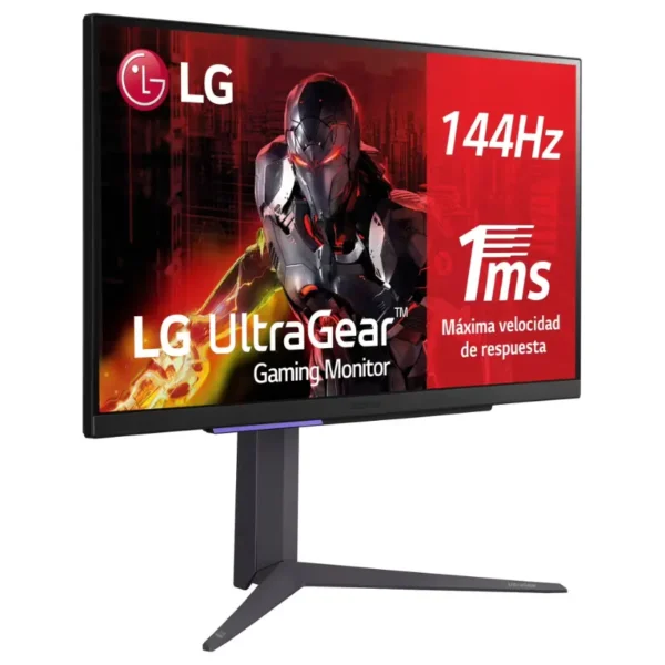 Monitor Gamer LG UltraGear 27GR93U-B, 27″, 144Hz, IPS, 3840x2160, 1ms, DisplayPort, HDMI, FreeSync Premium