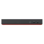 Hub Station Lenovo ThinkPad Universal Thunderbolt 4 Dock con Adaptador de 135W, USB-C 3.2 Gen 2, 4 USB-A 3.2 Gen 2, RJ-45, DisplayPort, HDMI, Hasta 100W Power Delivery, Docking Station