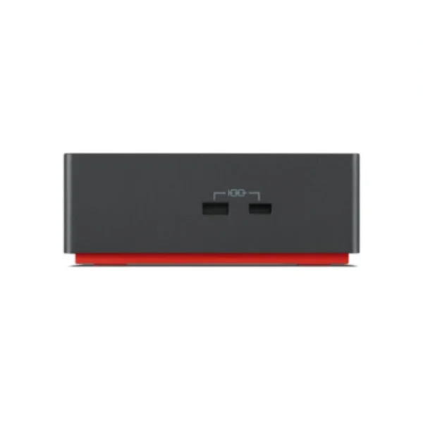 Hub Station Lenovo ThinkPad Universal Thunderbolt 4 Dock con Adaptador de 135W, USB-C 3.2 Gen 2, 4 USB-A 3.2 Gen 2, RJ-45, DisplayPort, HDMI, Hasta 100W Power Delivery, Docking Station