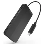 Hub Station Lenovo USB-C Dual Display Travel Dock, 2 USB-C 3.2 Gen 2, USB-A 3.2 Gen 2, RJ-45, DisplayPort, HDMI, 100W Power Delivery, Docking Station