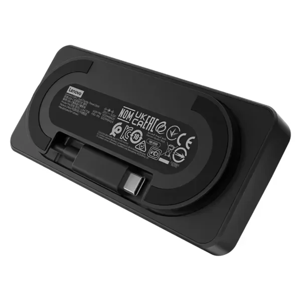 Hub Station Lenovo USB-C Dual Display Travel Dock, 2 USB-C 3.2 Gen 2, USB-A 3.2 Gen 2, RJ-45, DisplayPort, HDMI, 100W Power Delivery, Docking Station