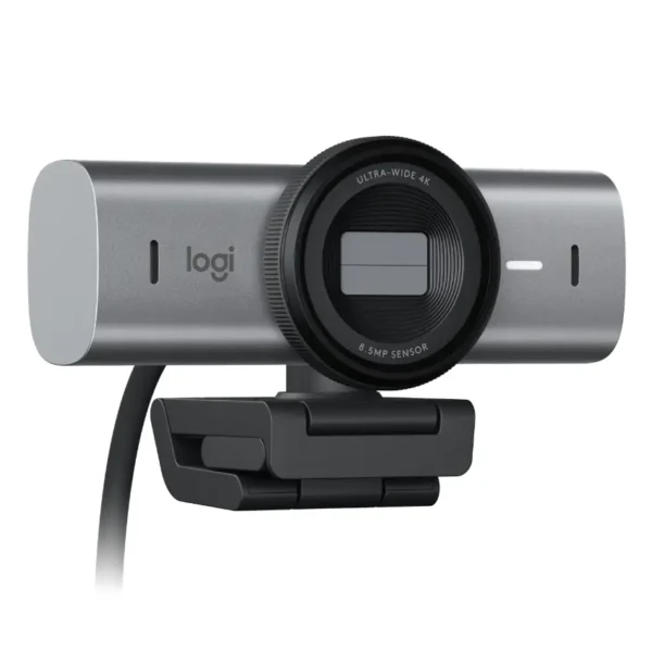 Cámara Web Logitech Brio MX, Ultra HD, 4K, Graphite, Gris