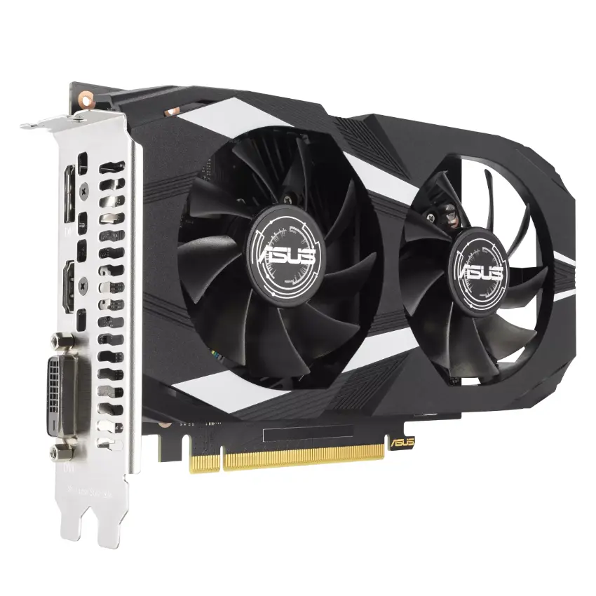 Placa de Video ASUS Dual GeForce RTX 3050 OC Edition 6GB GDDR6 Placa de Video ASUS Dual GeForce RTX 3050 OC Edition 6GB GDDR6