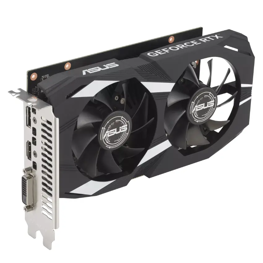 Placa de Video ASUS Dual GeForce RTX 3050 OC Edition 6GB GDDR6 Placa de Video ASUS Dual GeForce RTX 3050 OC Edition 6GB GDDR6