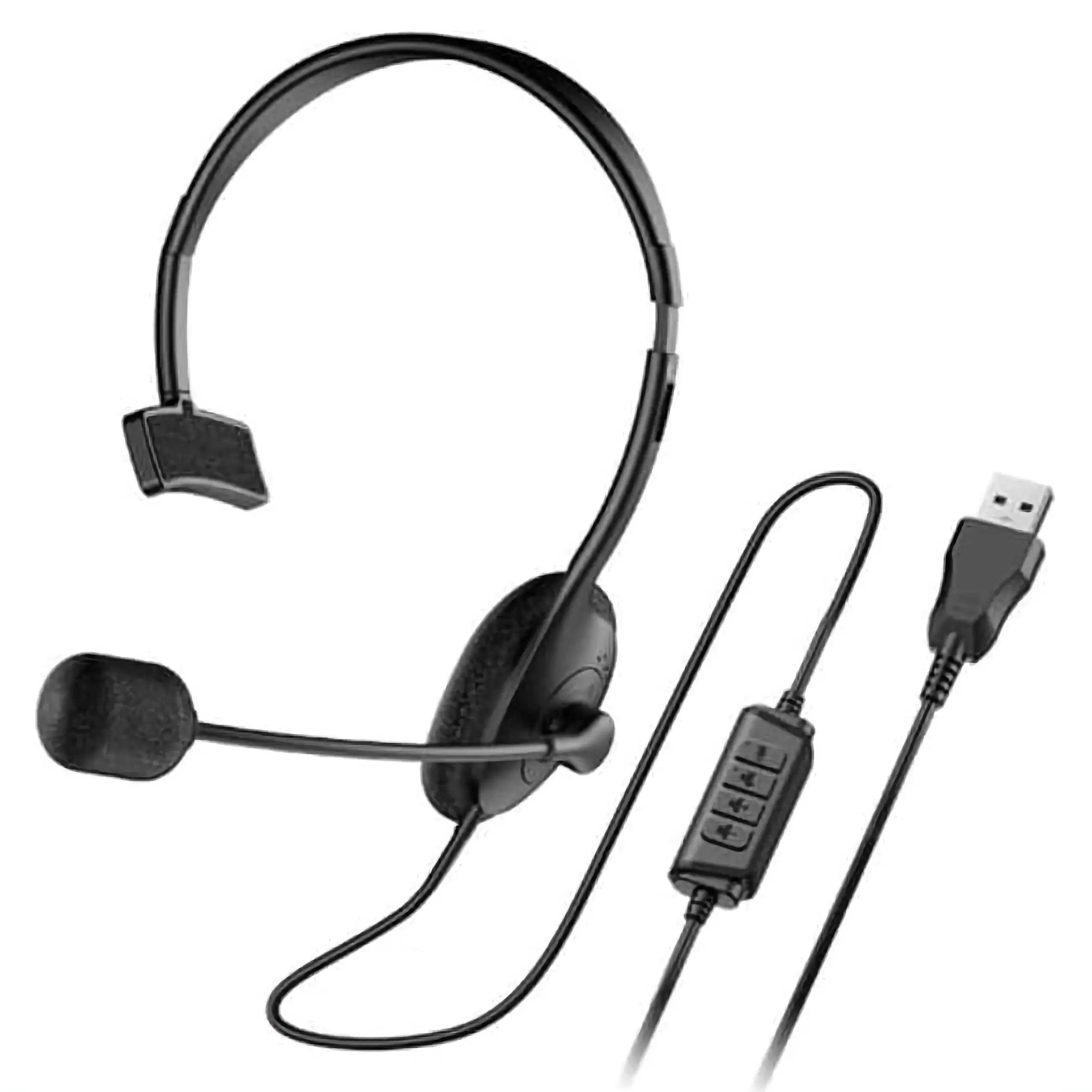 Auricular Genius HS-100U, Monoaural, USB, Negro Auricular Genius HS-100U, Monoaural, USB, Negro