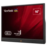 Monitor Portátil ViewSonic VA1655, 15.6", 60Hz, IPS, 1920x1080, 7ms, Mini HDMI, USB-C