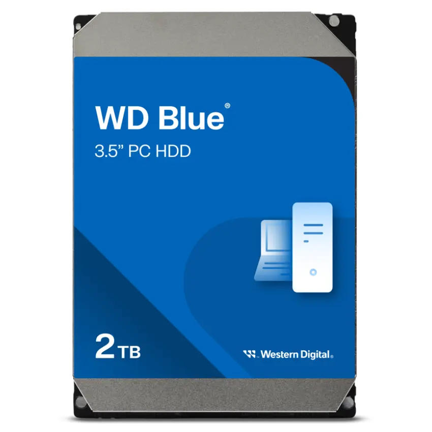 Disco Interno Western Digital Blue 2TB SATA3 5400rpm 64MB Cache 3.5" Disco Interno Western Digital Blue 2TB SATA3 5400rpm 64MB Cache 3.5"