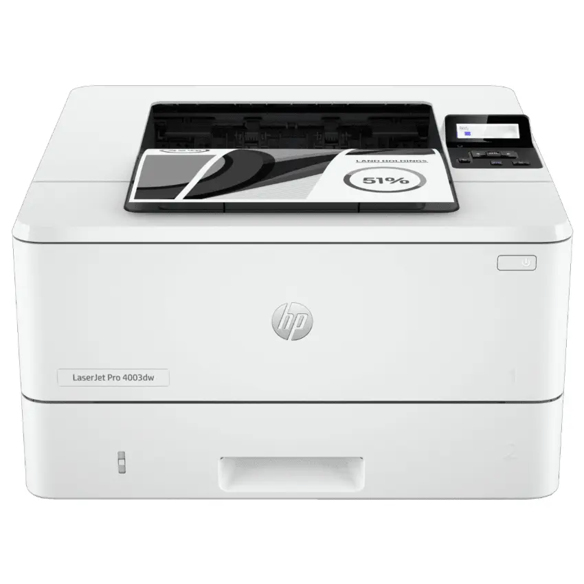 Impresora HP LaserJet Pro 4003dw, RJ-45, Wi-Fi, Bluetooth, Blanco