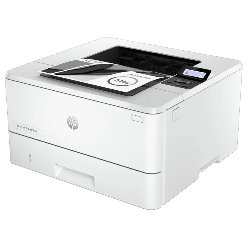 Impresora HP LaserJet Pro 4003dw, RJ-45, Wi-Fi, Bluetooth, Blanco