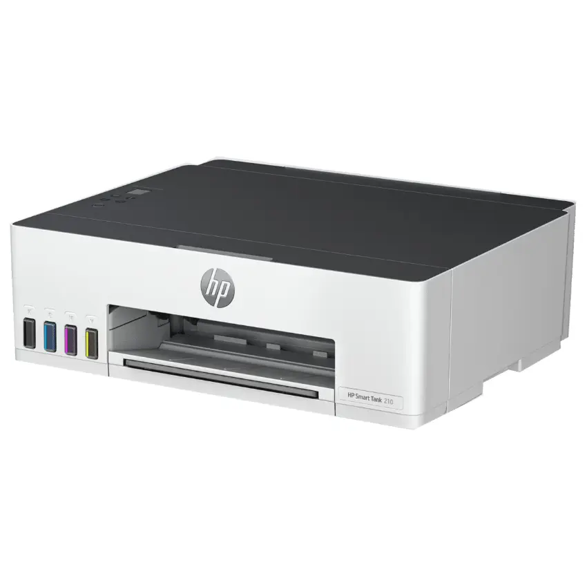 Impresora HP Smart Tank 210, Wi-Fi, Sistema Continuo, Blanco/Gris