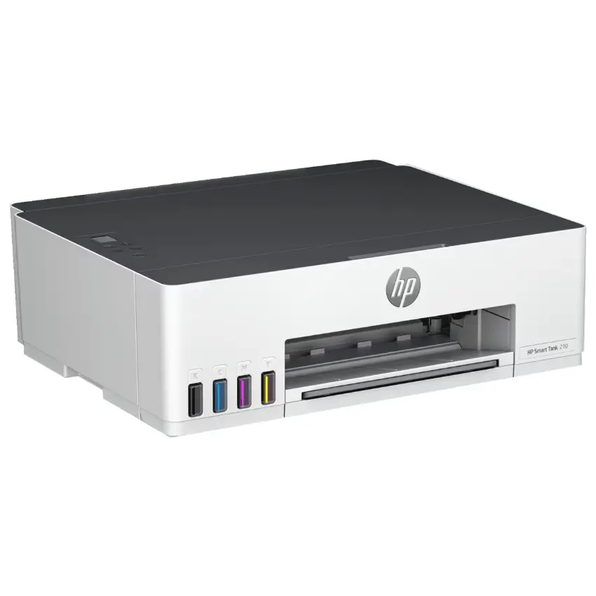 Impresora HP Smart Tank 210, Wi-Fi, Sistema Continuo, Blanco/Gris