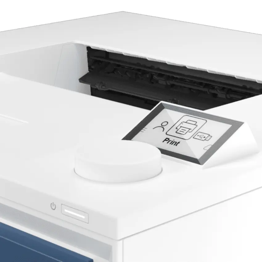 Impresora HP Color LaserJet Pro 4203dw, RJ-45, Wi-Fi, USB, Blanco/Azul