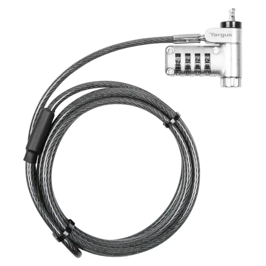 Cable de Seguridad con Candado Targus DEFCON Ultimate, Combinación Reiniciable