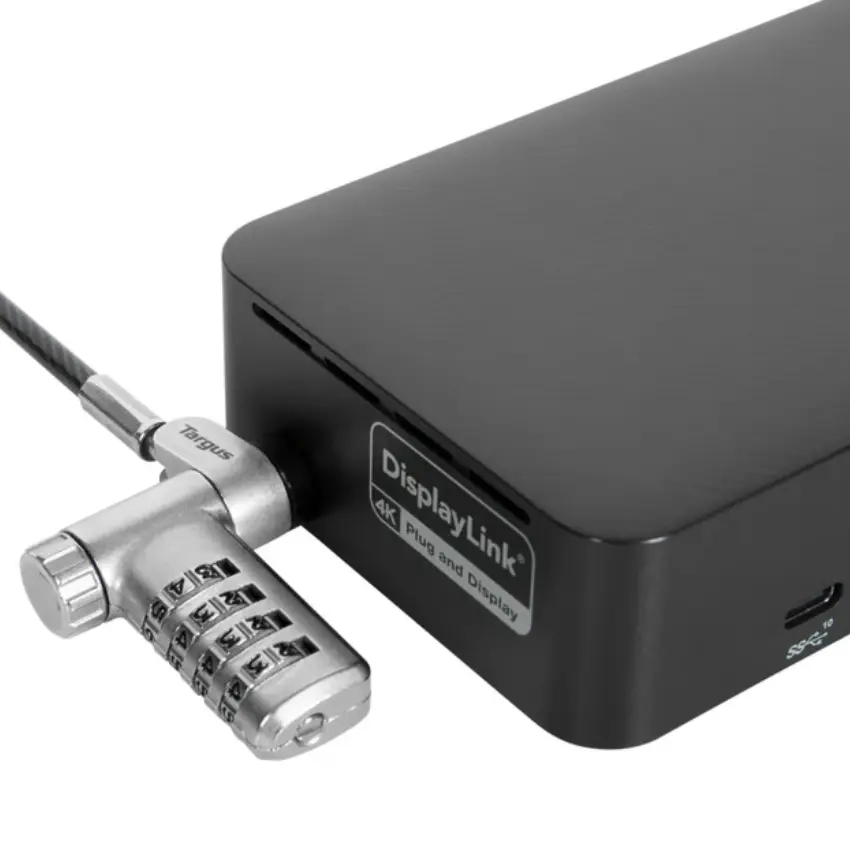 Cable de Seguridad con Candado Targus DEFCON Ultimate, Combinación Reiniciable