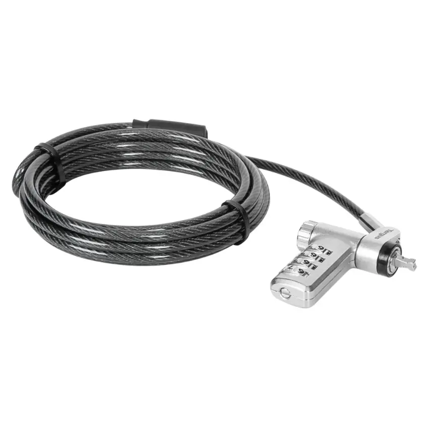 Cable de Seguridad con Candado Targus DEFCON Ultimate, Combinación Reiniciable