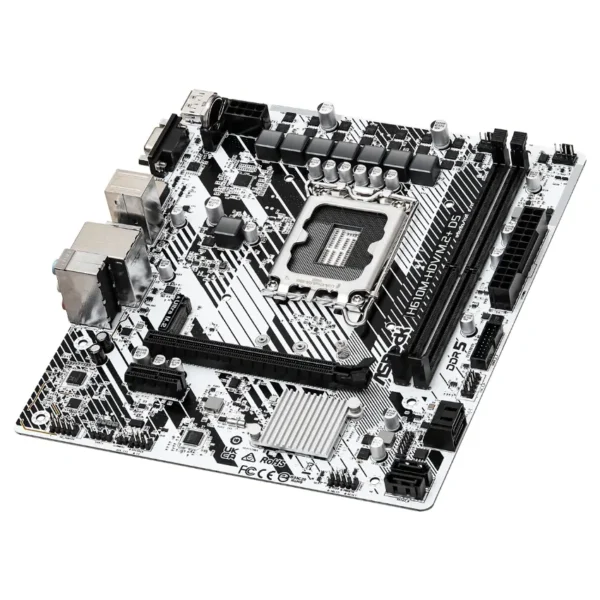 Motherboard ASRock H610M-HDV/M.2+ D5, DDR5, Socket 1700