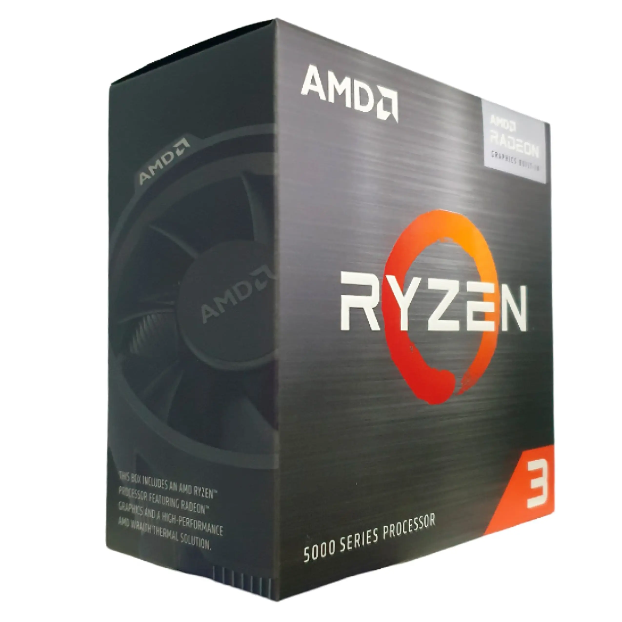 Procesador AMD Ryzen 3 5300G, 4.0GHz, 4 Núcleos, 8MB L3, Radeon, Socket AM4, BOX