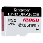 Tarjeta de Memoria microSDXC Kingston High Endurance 128GB, UHS-I, U1, A1, Clase 10