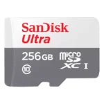 Tarjeta de Memoria microSDXC SanDisk Ultra 256GB, UHS-I, U1, Clase 10, Adaptador