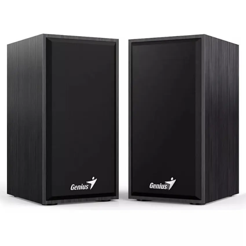 Parlantes Genius SP-HF 180, 6 W RMS, Mini Plug 3.5 mm, Negro