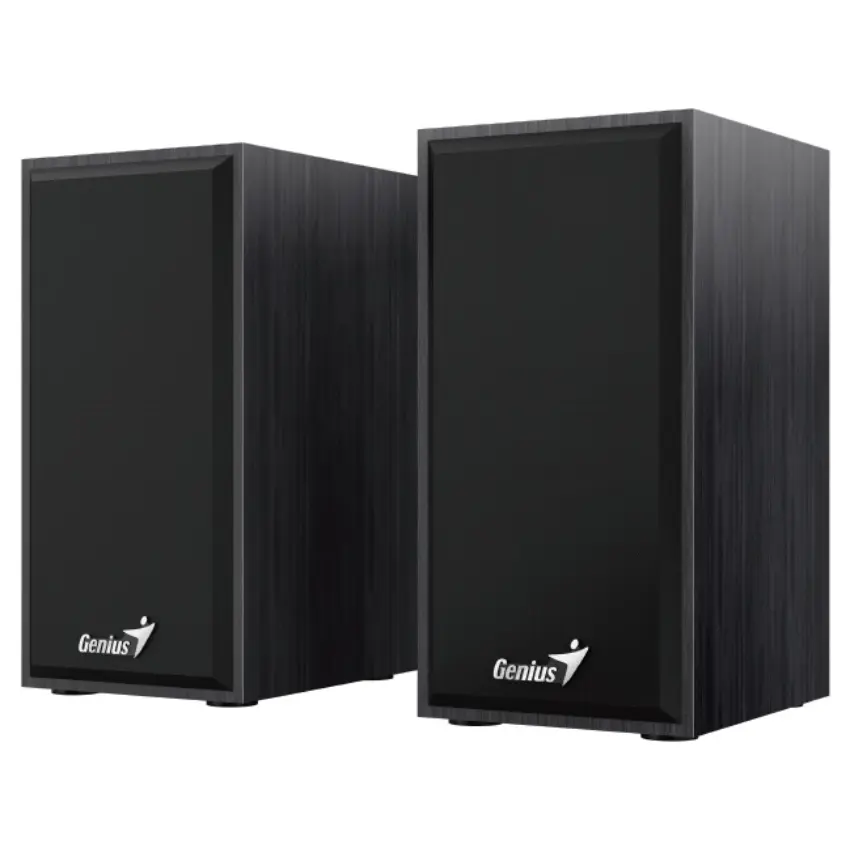 Parlantes Genius SP-HF 180, 6 W RMS, Mini Plug 3.5 mm, Negro