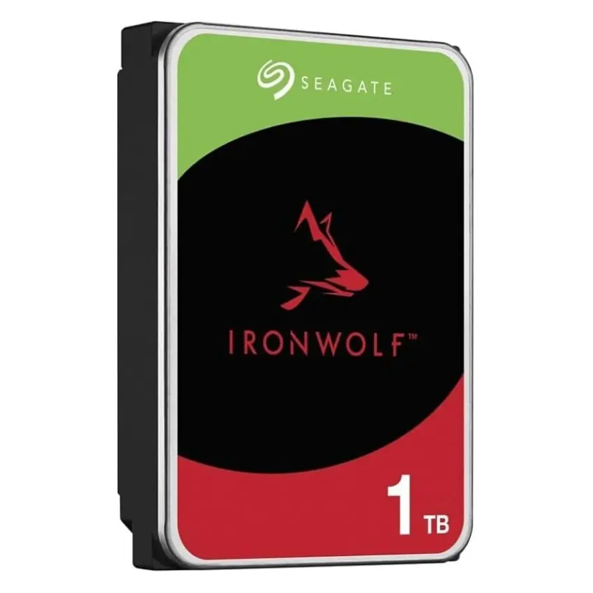 Disco Interno NAS Seagate IronWolf 1TB SATA3 5400rpm 256MB Cache 3.5" (CMR)