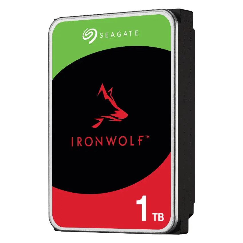 Disco Interno NAS Seagate IronWolf 1TB SATA3 5400rpm 256MB Cache 3.5" (CMR)