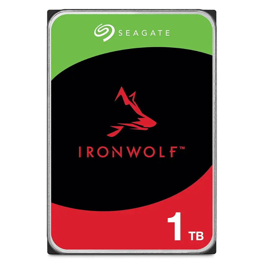 Disco Interno NAS Seagate IronWolf 1TB SATA3 5400rpm 256MB Cache 3.5" (CMR)
