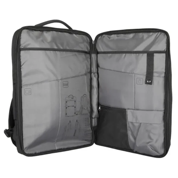 Mochila Targus Antimicrobiana 2Office, Admite Notebook de 17.3", Negro