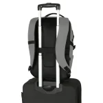 Mochila Targus Terra EcoSmart, Admite Notebook de 16", Gris