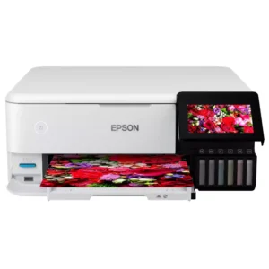 Impresora Multifunción Epson EcoTank L8160, RJ-45, Wi-Fi, SD, Blanco