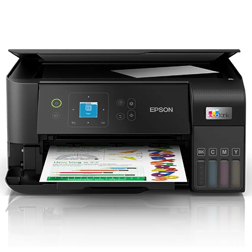 Impresora Multifunción Epson EcoTank L3560, Wi-Fi, Negro