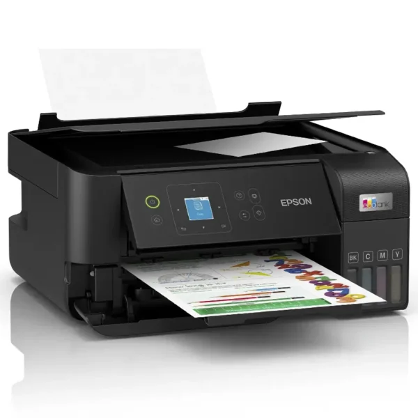 Impresora Multifunción Epson EcoTank L3560, Wi-Fi, Negro