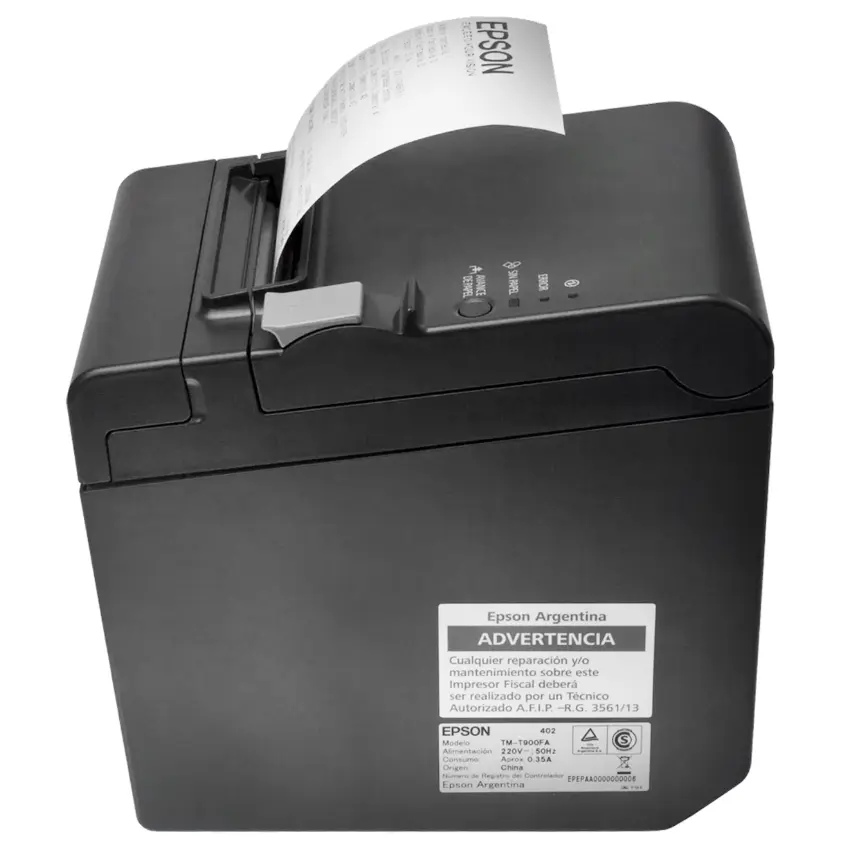 Impresora Fiscal Térmica Epson TM-T900FA, USB, RS-232, RJ-45