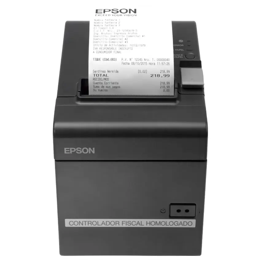 Impresora Fiscal Térmica Epson TM-T900FA, USB, RS-232, RJ-45