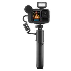 Cámara GoPro HERO13 Black Creator Edition Bundle, Media Mod, Light Mod, Volta Battery Grip, Magnetic Latch Mount