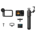 Cámara GoPro HERO13 Black Creator Edition Bundle, Media Mod, Light Mod, Volta Battery Grip, Magnetic Latch Mount