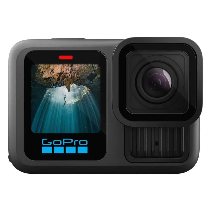 Cámara GoPro HERO13 Black, 27MP, Pantalla táctil, Wi-Fi, Bluetooth, Sumergible
