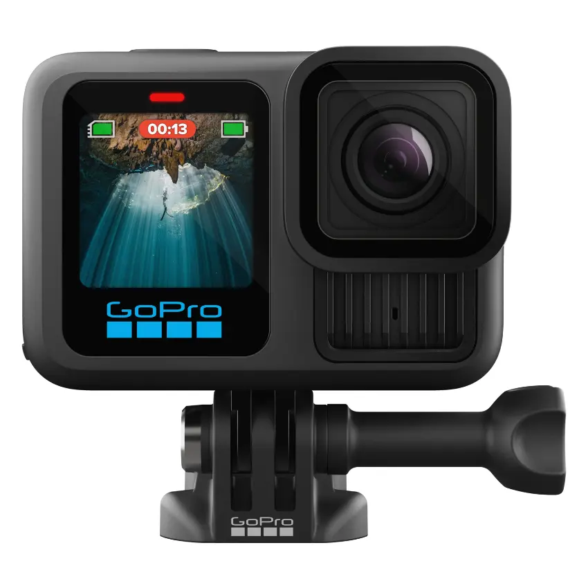 Cámara GoPro HERO13 Black, 27MP, Pantalla táctil, Wi-Fi, Bluetooth, Sumergible