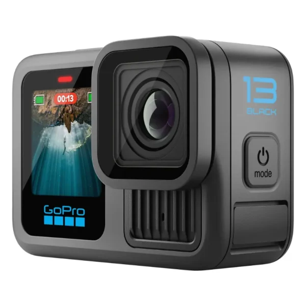 Cámara GoPro HERO13 Black, 27MP, Pantalla táctil, Wi-Fi, Bluetooth, Sumergible