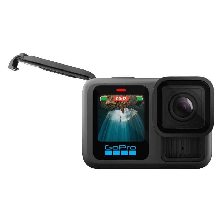 Cámara GoPro HERO13 Black, 27MP, Pantalla táctil, Wi-Fi, Bluetooth, Sumergible