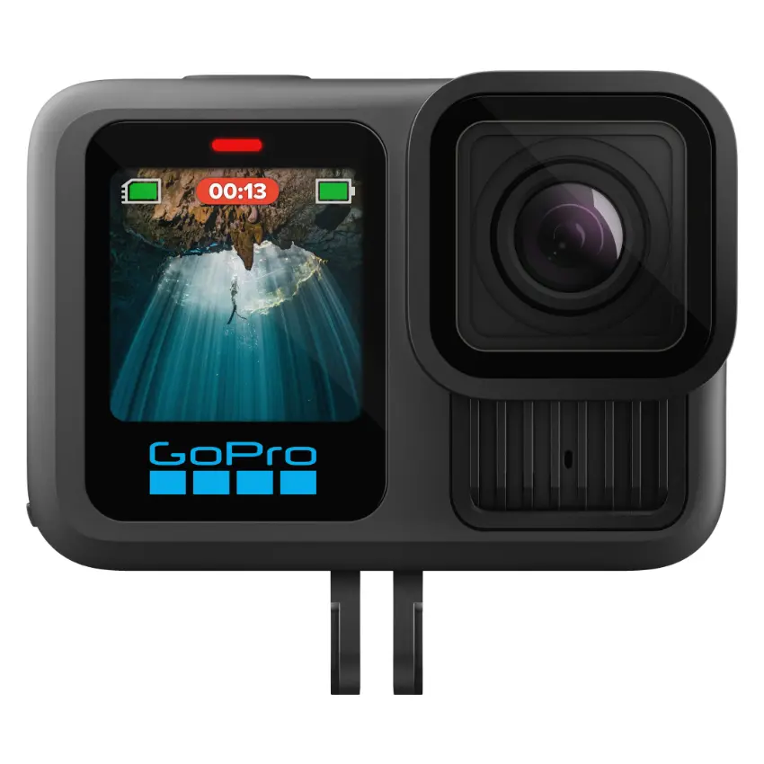 Cámara GoPro HERO13 Black, 27MP, Pantalla táctil, Wi-Fi, Bluetooth, Sumergible