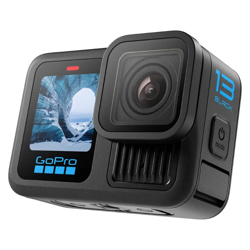 Cámara GoPro HERO13 Black, 27MP, Pantalla táctil, Wi-Fi, Bluetooth, Sumergible