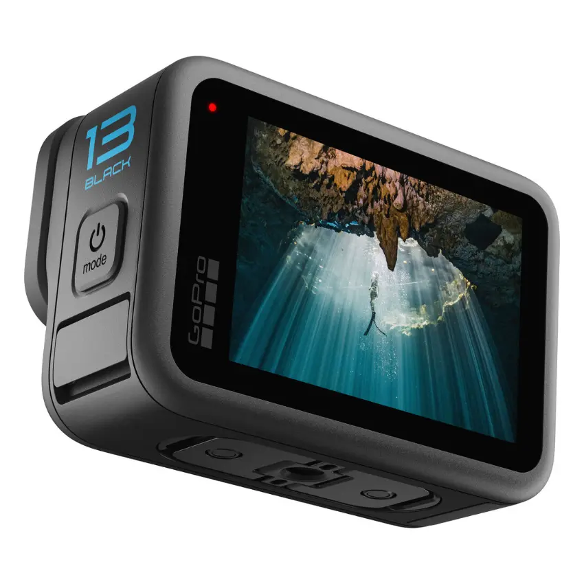 Cámara GoPro HERO13 Black, 27MP, Pantalla táctil, Wi-Fi, Bluetooth, Sumergible