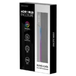 Carcasa para SSD HIKSEMI MDR1 RGB, M.2 NVMe, M.2 SATA, USB-C, Gris
