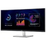 Monitor Dell 34 P3424WE, 34.14", 60Hz, Curvo, IPS 3800R, 3440x1440, 5ms, DisplayPort, HDMI, USB-C, RJ-45