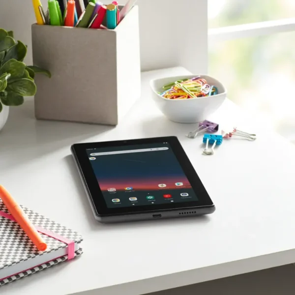Tablet Onn. Surf Gen 3 Modelo 2022, 7″, Quad-Core 2.0GHz, 2GB RAM, 32GB eMMC, Wi-Fi, Android 12 Go, Gris Oscuro
