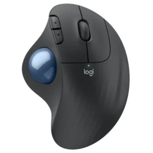 Trackball Mouse Inalámbrico Logitech ERGO M575S, Logi Bolt, Negro