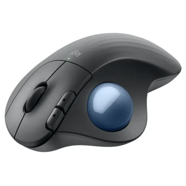 Trackball Mouse Inalámbrico Logitech ERGO M575S, Logi Bolt, Negro