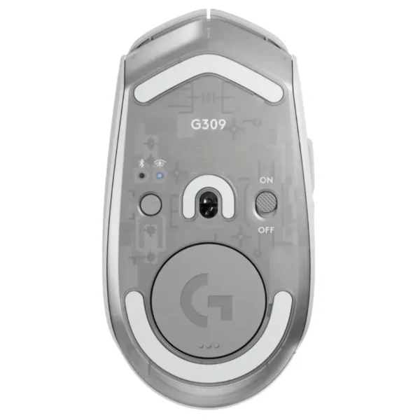 Mouse Inalámbrico Logitech G G309 LIGHTSPEED, Gamer, Bluetooth, Blanco